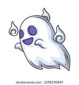 Halloween ghost icon design. Vector design