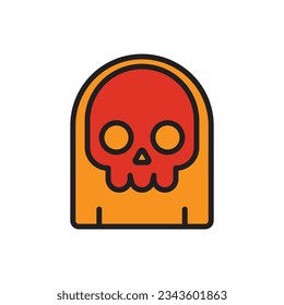 Halloween Ghost Icon Vector Illustration