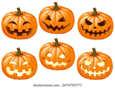 Halloween ghost, Jack O'Lantern. There is also a lantern type.