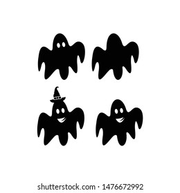 Halloween ghost Logo Graphic design