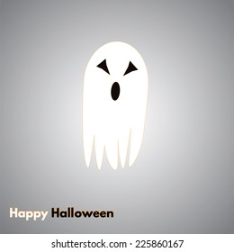 Halloween ghost. Made in vector