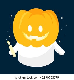 halloween ghost pumpkin had icon