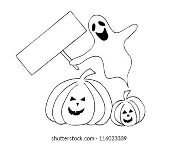 Halloween ghost  