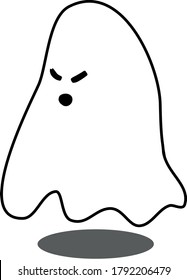 Halloween Ghost scary vector art