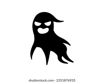 Halloween Ghost Spooky Silhouette Illustration