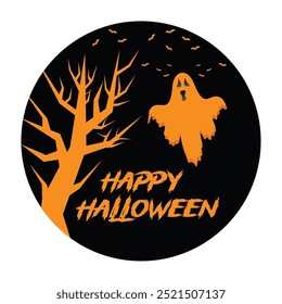 Halloween Ghost T-Shirt Design Vector Images – Browse