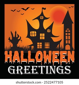 Halloween Ghost T-Shirt Design Vector Images – Browse