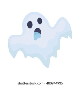 halloween ghost vector