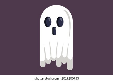 Halloween Ghost Vector Icon Design