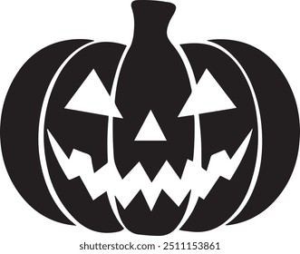 Ein Halloween-Geister-Vektorbild, das für die Mehrzwecknutzung erstellt wurde. Das Design ist unheimlich, eindringlich und beunruhigend, sodass es sich ideal für Logos, Poster, T-Shirt-Designs und andere grafische Projekte eignet