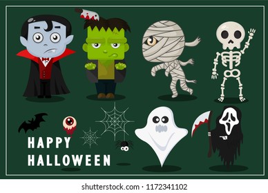 Halloween Ghosts Costume character.