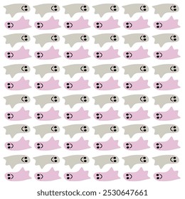 Halloween Fantasmas Design Padrão Textura Fundo Wallart Vetor