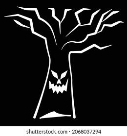 : halloween ghosts and pumpkin design illustration concept vector web