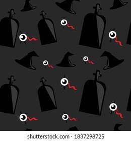Halloween gift patterns, horrible spooky headstones, with witch hats, and eyeballs stuck are terrible.