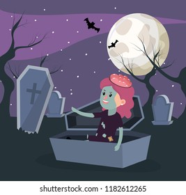 Halloween and girl