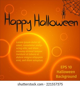 Halloween Glowing Background 