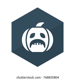  Halloween glyph flat