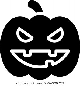 halloween glyph icon illustration vector