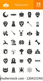 Halloween Glyph Icons