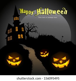 Halloween graphic design.