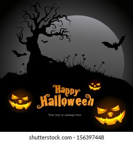 Halloween graphic design.