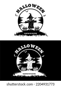 HALLOWEEN graphic t-shirt design and typography vector.
