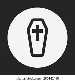 halloween grave icon