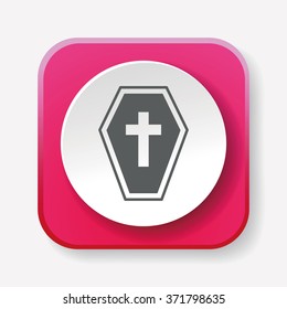 halloween grave icon