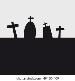 halloween graves