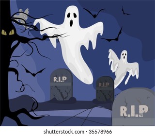 Halloween Graveyard