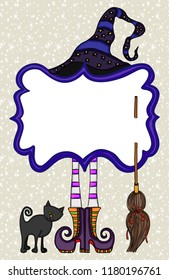Halloween greeting card
