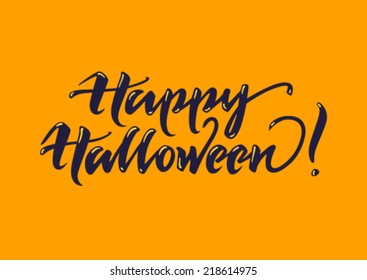 Halloween greeting card