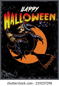 halloween greeting card