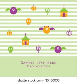 halloween greeting card