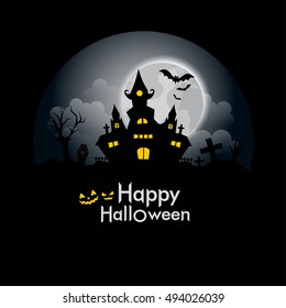 Halloween greeting card