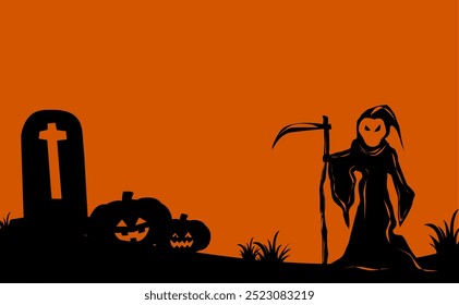 Halloween greeting card background wallpapers 