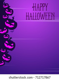 Halloween greeting card style collection