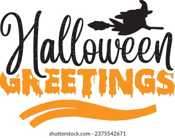 Halloween greetings - Halloween design