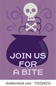 Halloween Greetings Join Us for a Bite