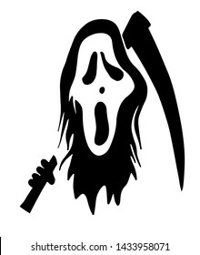Halloween Grim Reaper. Vector illustration