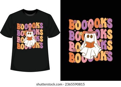 Halloween groovy t shirt design