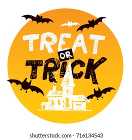 Halloween hand drawn characters and attributes doodle set. Vector illustration.