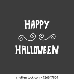 Halloween hand drawn invitation or greeting Cards. Hand drawn elements for your designs dress, poster, card, t-shirt.