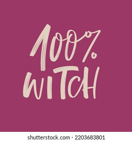 Halloween handwritten letters and phrase