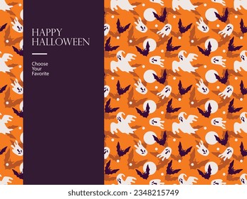 halloween feliz elemento vector horror octubre caricatura de la malvada calabaza invitan a fiesta arte monstruo