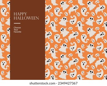 halloween happy vector element horror october cartoon evil haunted pumpkin invite party monster art