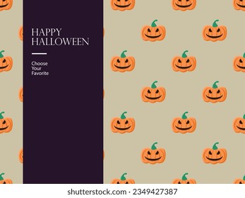 halloween happy vector element horror october cartoon evil haunted pumpkin invite party monster art