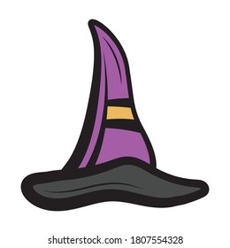 Halloween Hat Clipart Printable Vector Illustration