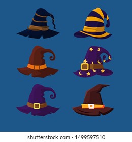 Halloween Hat Collections for Witch Template