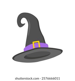 Halloween Hat, Holidays Vector Illustration
